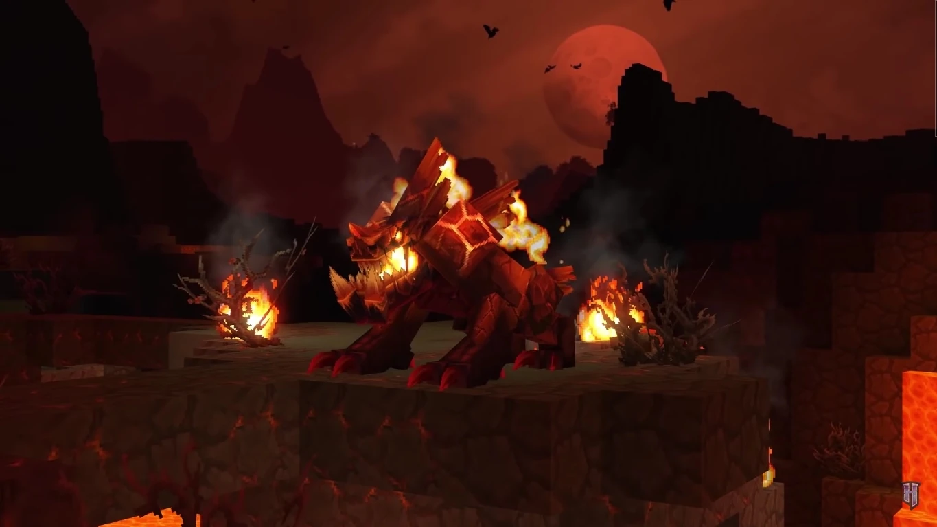 Emberwulf - Hytale Monster